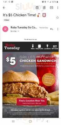 Ruby Tuesday