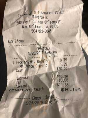 Green Leaf's & Bananas