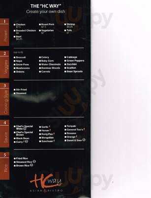 Hc Way Asian Bistro