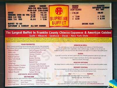 Supreme Buffet & Hibachi Grill