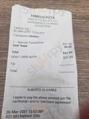 Famous Pizza