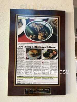 Lily's Philippine Bakery And Restaurant