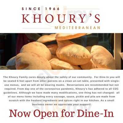 Khoury's Mediterranean Restaurant