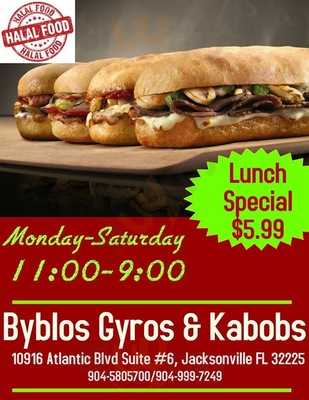 Byblos Gyros & Kabobs