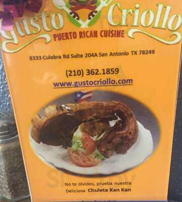 Gusto Criollo Restaurant