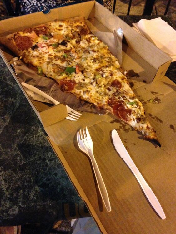 Jumbo Slice Pizza