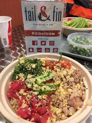 Tail And Fin Sushi Burrito And Poke
