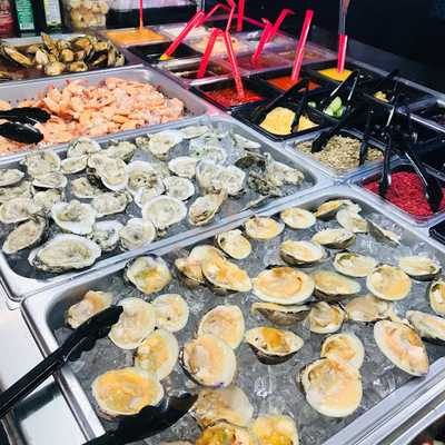 Flaming Grill And Modern Buffet