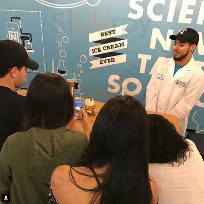 Brain Freeze Nitrogen Ice Cream & Yogurt Lab