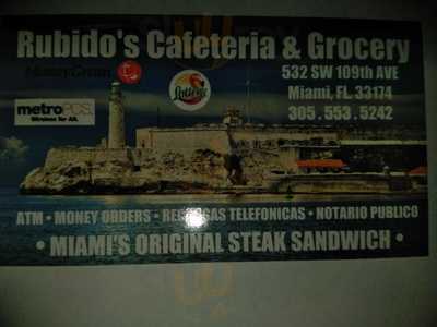 Rubido's Cafeteria