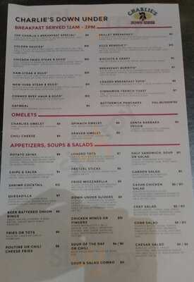 Charlie's Down Under