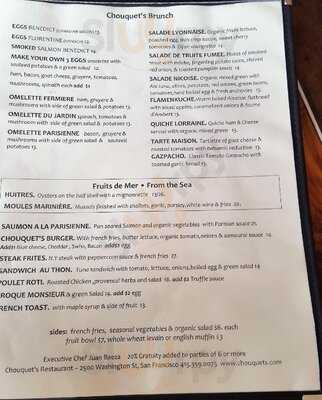 Chouquet's Restaurant