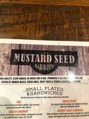 Mustard Seed Bbq Cascade