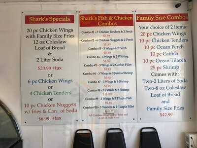 Sharks Chicken, Fish, & Shrimp