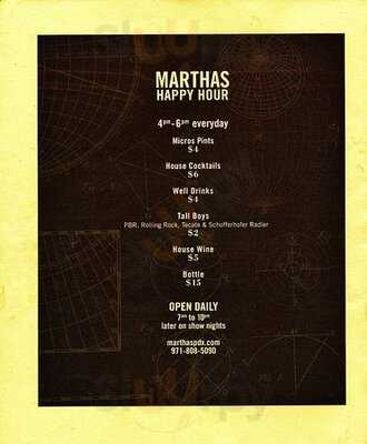 Marthas Cafe