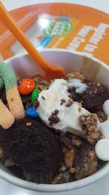 Orange Leaf At The Rim