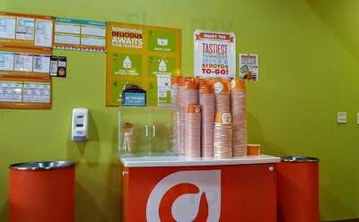 Orange Leaf At The Rim