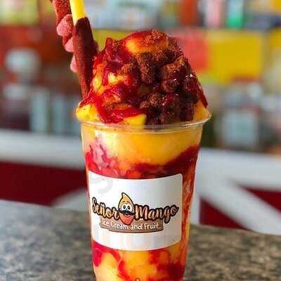 Senor Mango Ice Cream & Fruit