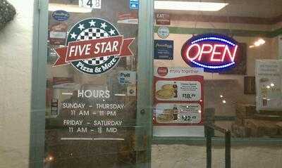 Five Star Pizza