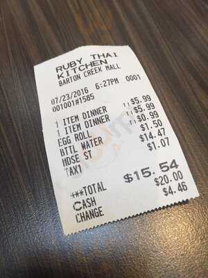 Ruby Thai Kitchen