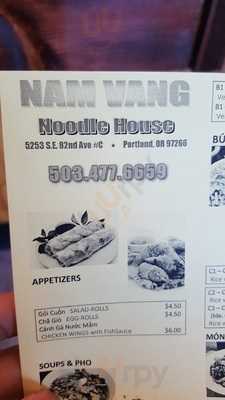 Nam Vang Noodle House