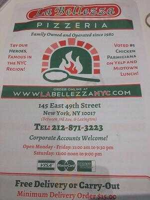 La Bellezza Pizzeria