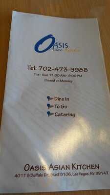 Oasis Asian Kitchen