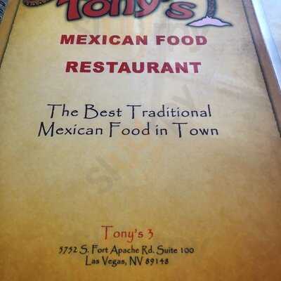 Tony's Mexican Food #3
