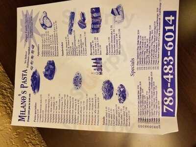 Milano's Pasta House Inc