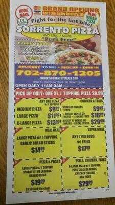 Sorrento Pizza