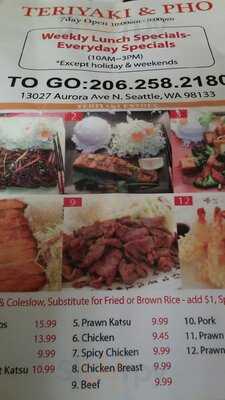 Teriyaki & Pho