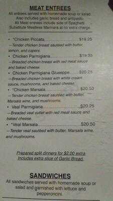 Giuseppe's Italian Restaurant And Lounge