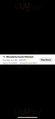 Wonderful Sushi Hillcrest