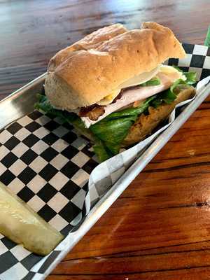 Surfing Bear Sandwich