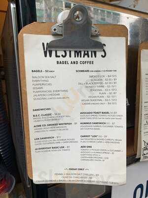 Westman's Bagel And Coffee