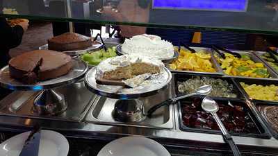 Flaming Grill And Modern Buffet