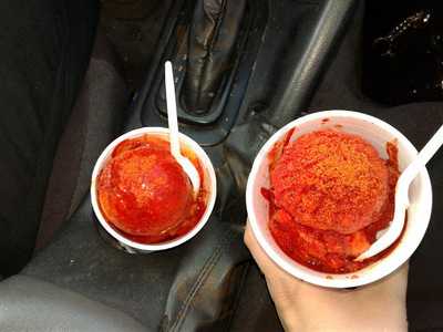 Chris & Kids Snow Cones