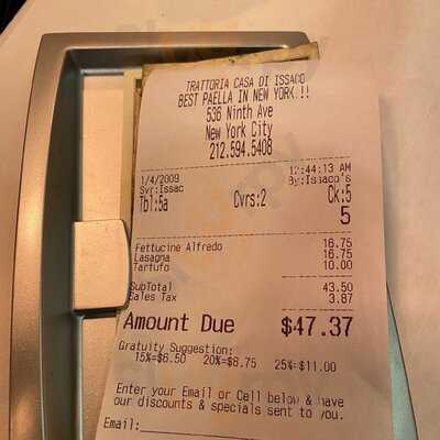 Trattoria Casa Di Isacco