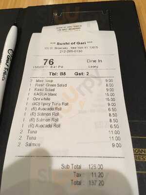 Sushi Of Gari