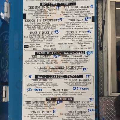 Monster Crafts Food Truck