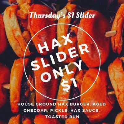 Hax: Hops & Hamburgers
