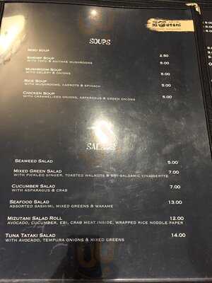 Mizutani Sushi Bar