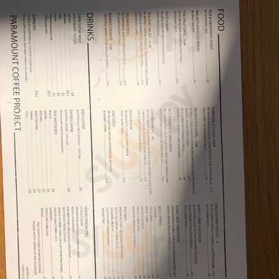 Paramount Coffee Project