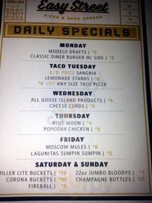 Easy Street Pizza & Beer Garden