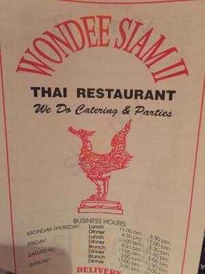 Wondee Siam Ii