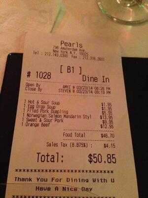 Pearls Chinese Restaurant