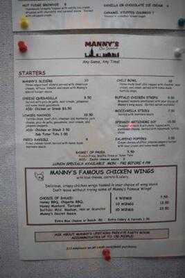 Manny's On Second