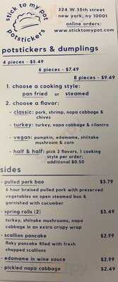 Stick To My Pot Potstickers