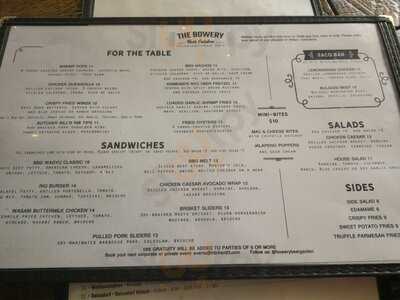 The Bowery Beer Garden