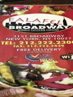 Falafel On Broadway